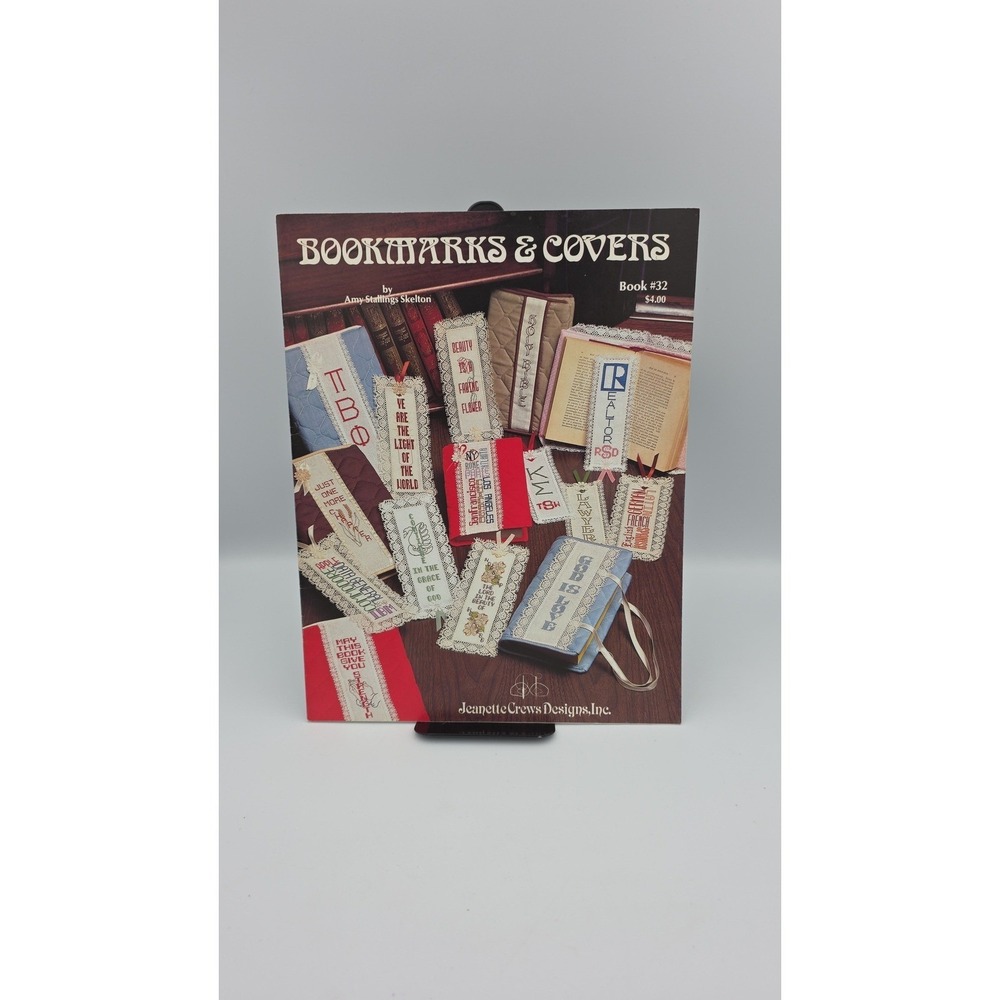 Bookmarks & Covers Book #32 Cross Stitch‎ Pattern 1983